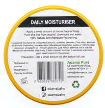Load image into Gallery viewer, Daily Moisturiser 100% natural ingredients Australian made