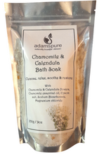Load image into Gallery viewer, chamomile and calendula bath sock. Make in Australia all natural ingredients