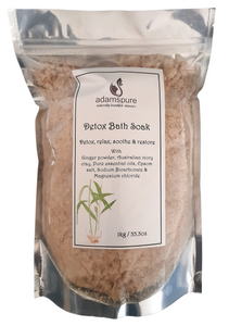 Detox Australian Bath Soak, made in Australia all natural ingredients