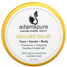 Load image into Gallery viewer, Healing Salve for face body and hands. Sooth irritated skin 100% natural ingredients