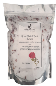 Rose Bath salts. Perfect for cleansing, relaxing and soothing. 100% natural Australian made. 