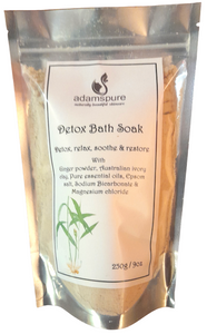 Detox Bath Soak, made in Australia all natural ingredients